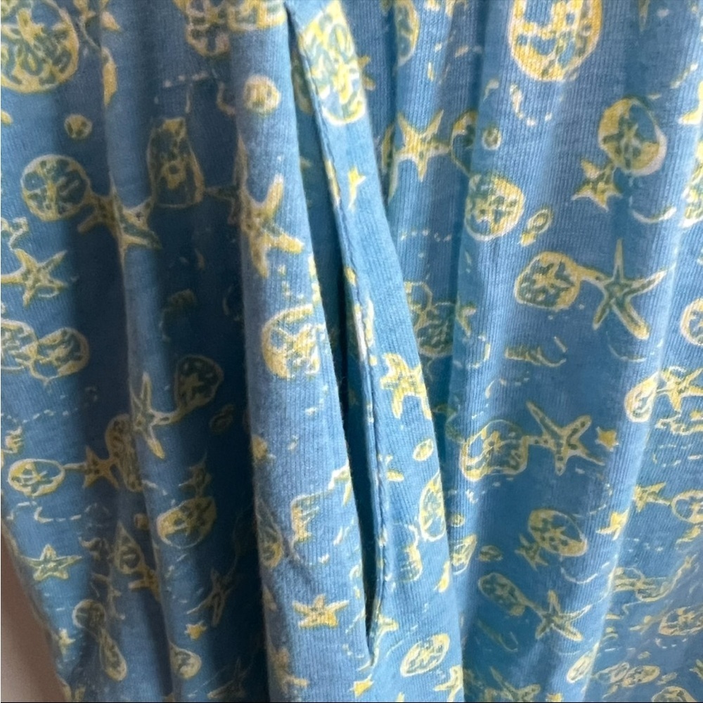Vintage Lilly Pulitzer Sand Dollar, Turtle Midi Dress, in Excellent Condition - Picture 5 of 6